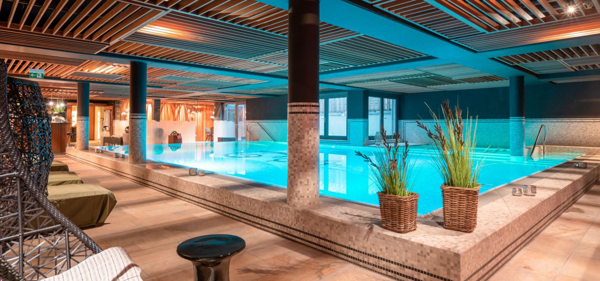 Erbprinz Indoorpool Ansicht