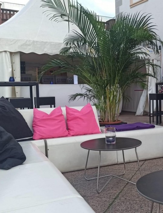 Blick auf die Erbprinz Lounge